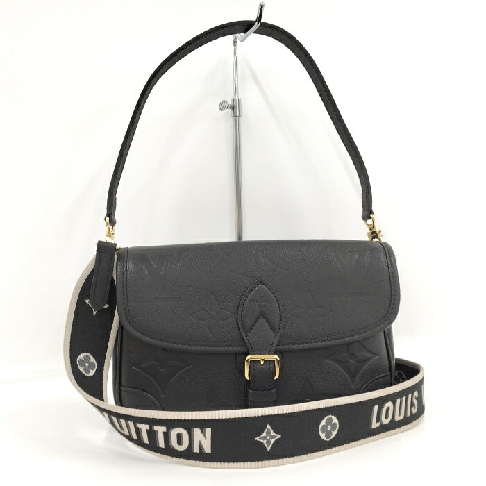 【中古】LOUIS VUITTON ディアヌ 2WAYショルダーバッグ モノグラム アンプラント ノワール M46386のサムネイル