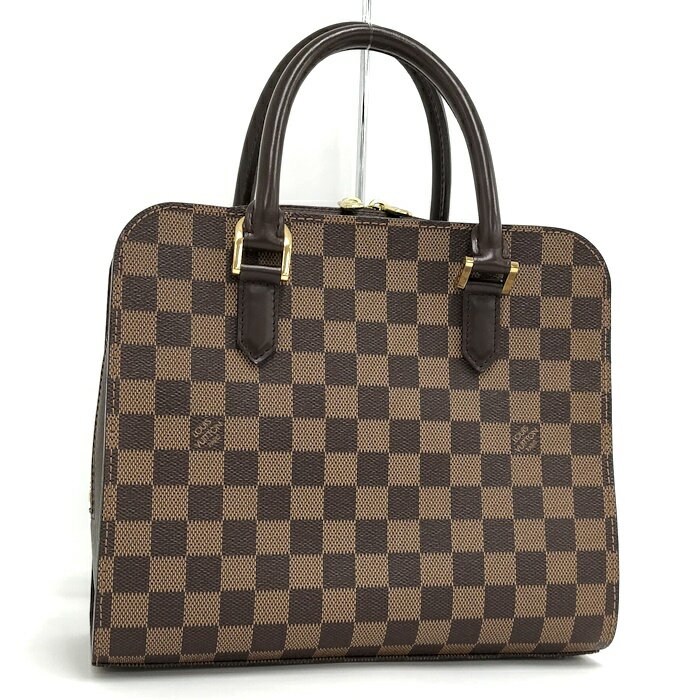 LOUIS VUITTON トリアナ ハンドバッグ ダミエ エベヌ N51155