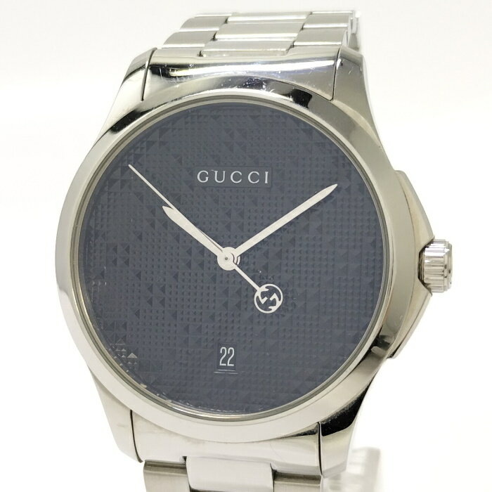 【中古】GUCCI Gタイムレス メンズ 腕