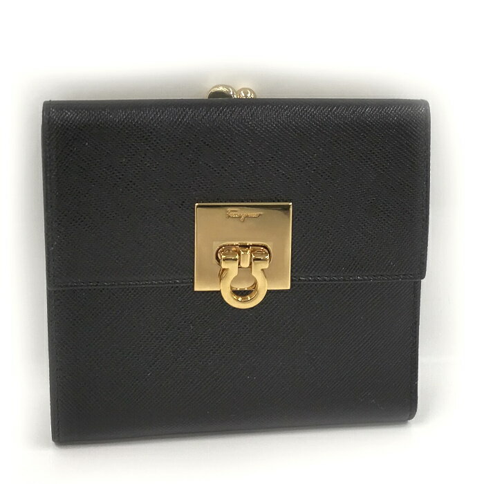 【中古】Salvatore Ferragamo 2つ折り 財