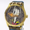 【中古】GUCCI Gタイムレス ドナルド