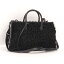 【中古】BALENCIAGA パドロックヌードワーク 2WAYバッグ メリノシープ レザー ブラック 347235