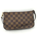 LOUIS VUITTON ナヴォナ アクセサリーポーチ ダミエ エベヌ N51983【中古】