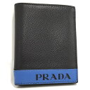 PRADA カードケース レザー ブラック 2M0006【中古】(4)