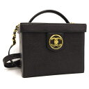 CHANEL バニティバッグ 2WAY ショルダーバッグ ココマーク キャビアスキン ブラック A01999【中古】