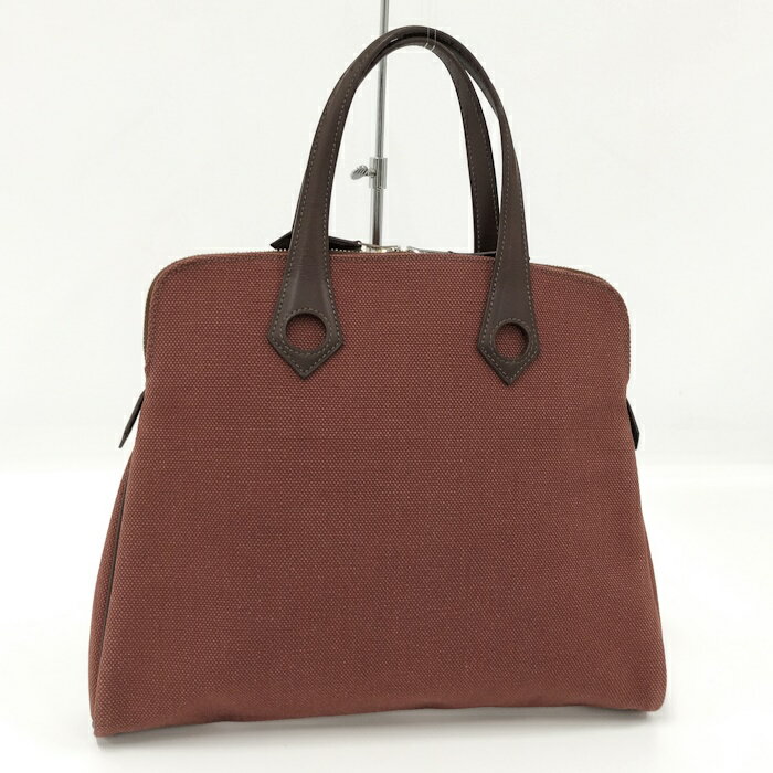 HERMES サックイブー PM トワルアッシュ ハバナ エベンヌ【中古】