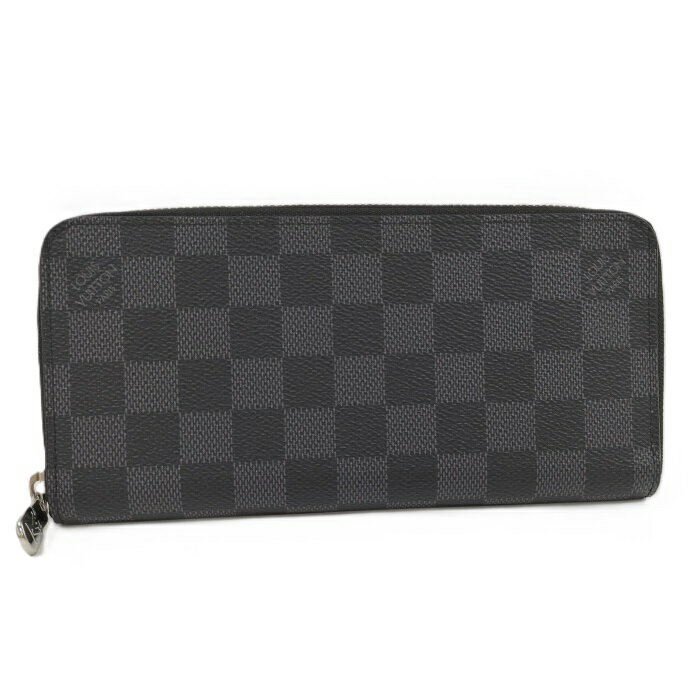 LOUIS VUITTON ジッピーウォレット ホリゾンタル ラウンドファスナー長財布 ダミエ グラフィット N00056【中古】のサムネイル