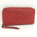 LOUIS VUITTON モノグラム アンプラント ジッピーウォレット スリーズ M61865【中古】