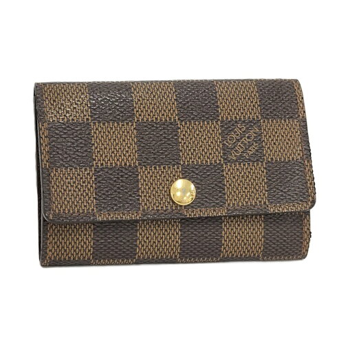 LOUIS VUITTON 6連キーケース ミュルティクレ6 ダミエ N62630【中古】 LOUIS VUITTON 6連キーケース ミュルティクレ6 ダミエ N62630【中古】