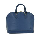 LOUIS VUITTON アルマ ハンドバッグ エピ レザー トレドブルー M52145【中古】