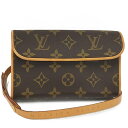 LOUIS VUITTON ルイヴィトン ポシェットフロランティーヌ ウエストポーチ モノグラム M51855【中古】