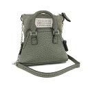 MAISON MARGIELA 5AC ベビー 2WAY ショルダーバッグ カーキ レザー【中古】