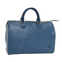 LOUIS VUITTON ハンドバッグ スピーディ30 エピ トレドブルー M43005【中古】