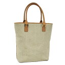 CELINE モノグラムトートバッグ スエード ベージュ【中古】