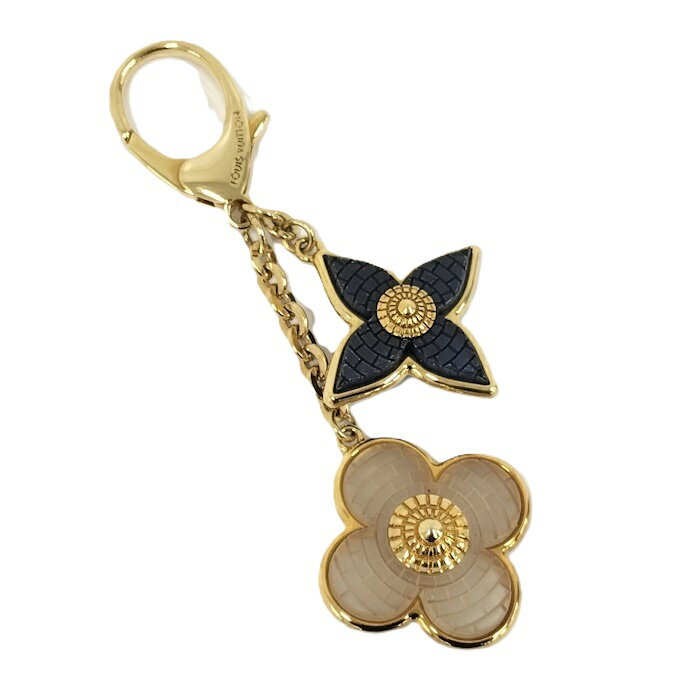 LOUIS VUITTON ビジューサック モザイク キーホルダー メッキ GP M66257【中古】