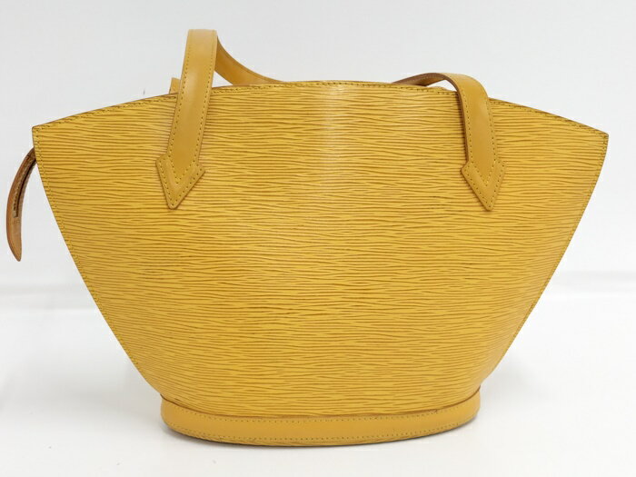 LOUIS VUITTON サンジャックポワニエ ショルダーバッグ ロングショルダー エピ レザー タッシリイエロー M52339【中古】