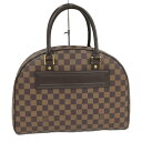 LOUIS VUITTON ノリータ ダミエエベヌ ハンドバッグ N41455【中古】
