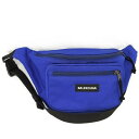 BALENCIAGA エクスプローラー ボディバッグ ナイロン ブルー 482389【中古】