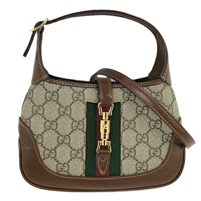 GUCCI 2WAY ߥ Хå å 1961 GGץ꡼ 쥶 ١ ֥饦 637092š