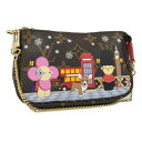 LOUIS VUITTON アクセサリーポーチ ミニ ポシェットアクセソワール ヴィヴィエンヌ モノグラム M80863【中古】(4)
