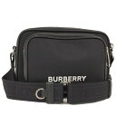 BURBERRY ショルダーバッグ ナイロン ブラック【中古】