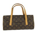 LOUIS VUITTON ソナチネ ハンドバッグ モノグラム ブラウン M51902【中古】