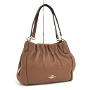 COACH ショルダーバッグ レザー ブラウン C1454【中古】