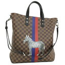 LOUIS VUITTON トートバッグ ダミエ サバンナ アトラストート チャップマンブラザーズ N42702【中古】