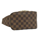 LOUIS VUITTON ジェロニモス ボディバッグ ダミエ エベヌ M51994【中古】