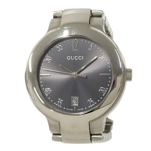 GUCCI 腕時計 メンズ クオーツ SS グレー文字盤 8900M【中古】 GUCCI 腕時計 メンズ クオーツ SS グレー文字盤 8900M【中古】