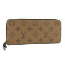 LOUIS VUITTON ポルトフォイユ クレマンス ラウンドファスナー長財布 モノグラム リバース M82336【中古】(4)