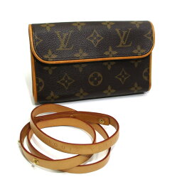 【中古】LOUIS VUITTON ポシェット フロランティーヌ ウエストバッグ ウエストポーチ ベルト XS モノグラム M51855