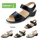  ガンター（Ganter) レディース 靴 サンダル 品名 GEMMA ウィズG200321 200324 幅2E〜3E ベルクロ ベロクロ マジックベルトドイツ最高級コンフォートシューズ