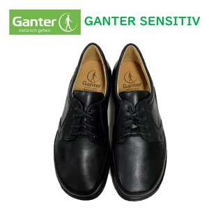 ガンター（Ganter) メンズ 靴 オーソペディックシューズ 定番256701 ウィズK色 ブラック 幅広4E〜5E レースアップ 外反母趾 関節リウマチ 糖尿病 巻爪ドイツ最高級コンフォートシューズ