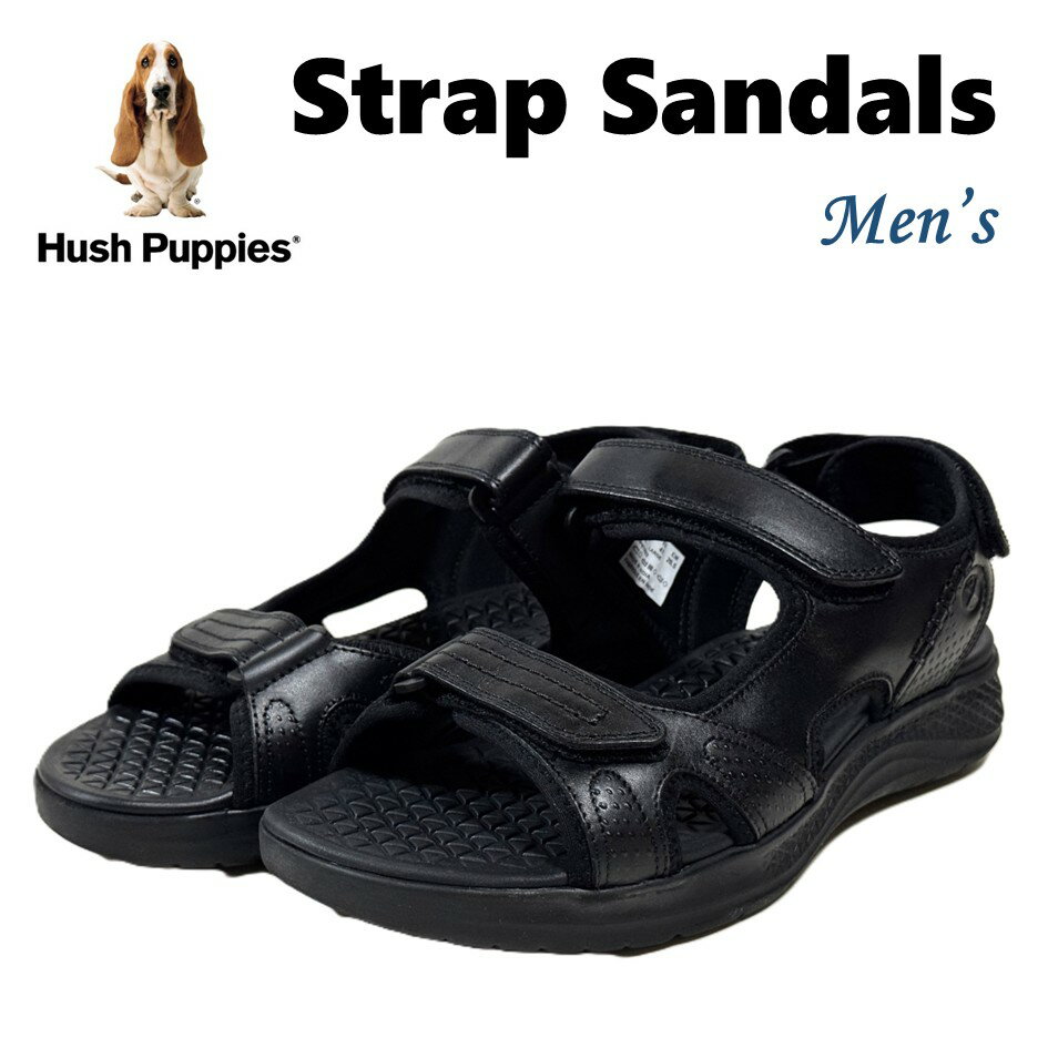 Rakuten - ハッシュパピー Hush Puppies メンズ サンダル 品名 ACTIVATE QTR STRAP 軽量 本革 HPM10892