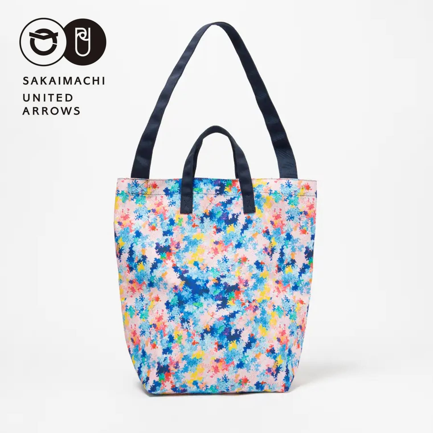 境町 × UNITED ARROWS オリジナルトートバッグ ユナイテッドアローズ アート プリント 大きめ おしゃれ かわいい 2way ショルダー トートバッグ レディース メンズ 大容量 インナーポケット