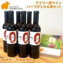 ワイン ギフト おしゃれ 【デイリー赤ワインハーフボトル6本セット】375ml 6本 さかいまちワイナリー 赤ワイン セット 境町 ギフト 母の日 父の日 女子会 記念日 飲み比べ ご褒美 入社祝い