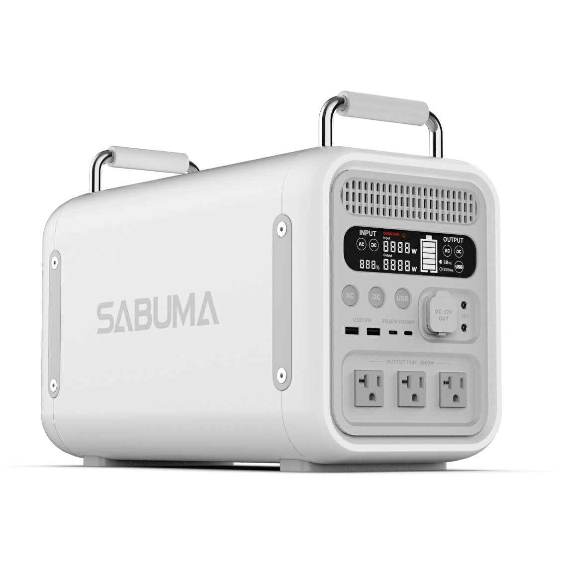 【正規販売店】SABUMA ポータブル電源 SB-S2200 アピロス バッテリー 災害 防災