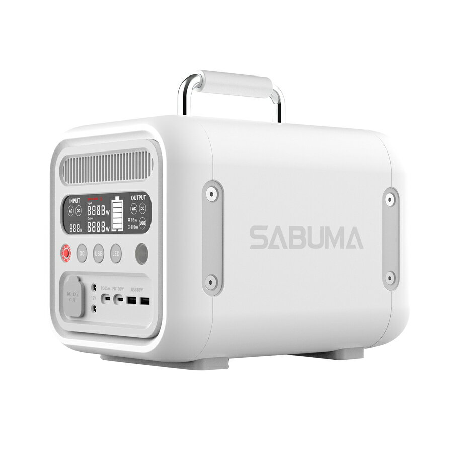 SABUMA ポータブル電源 SB-S0600 アピロス バッテリー 災害 防災