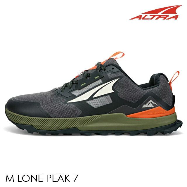 (S)アルトラ / AL0A7R6H020 / メンズローンピーク7（ALTRA M LONE PEAK 7）【トレイルランニングシューズ】【トレランシューズ】【ゼロドロップ】【シューズ館】のサムネイル