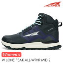 (S)アルトラ / AL0A7R7J000 / ウィメンズローンピークオールウェザーミッド2(ALTRA W LONE PEAK ALL-WTHR MID 2)【トレイルランニングシューズ】【トレッキングシューズ】【ハイキングシューズ】【防水】【シューズ館】【ウィメンズ】【レディース】【女性用】