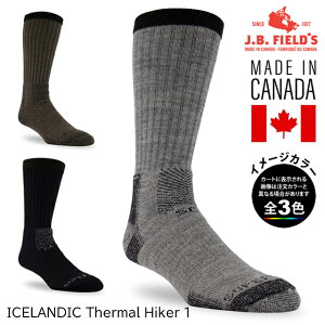 (S)J.B.FIELD'S / ICELANDIC Thermal Hiker 1（#4557 / #4957 JBフィールズ・アイスランディック・サーマルハイカー1）【ソックス】【靴下】【厚手】【ユニセックス】【冬山登山】【雪山登山】【トレッキング】【シューズ館】【メリノウール祭】