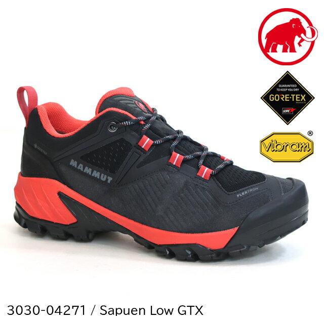 (S)マムート / 3030-04271 / サプエンローGTXウィメンズ（MAMMUT Sapuen Low GTX Women）【登山靴】【トレッキングシューズ】【10%OFF】【シューズ館】【ウィメンズ】【レディース】【女性用】