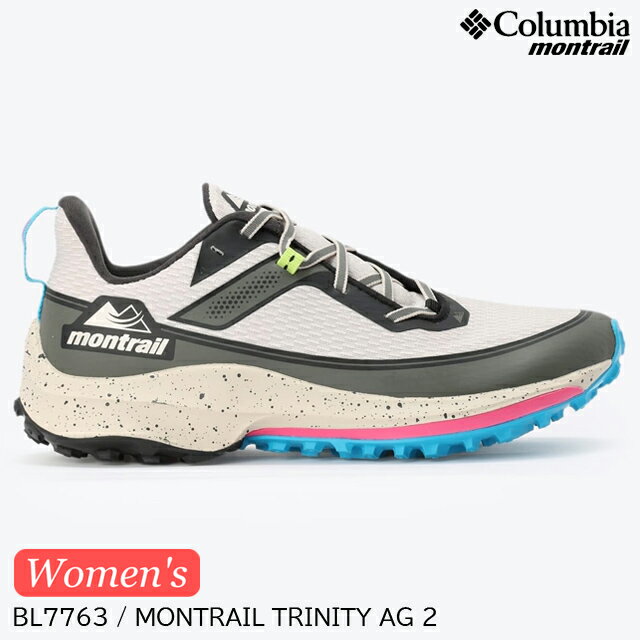 (S)コロンビアモントレイル / BL7763 / ウィメンズモントレイルトリニティエージーツー(ColumbiaMontrail WOMEN 039 S MONTRAIL TRINITY AG II)【モントレイルトリニティAG2】【トレイルランニングシューズ】【トレランシューズ】【シューズ館】【レディース】【女性用】