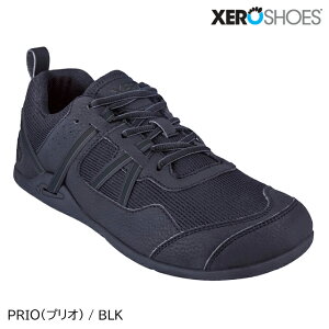 (S)ゼロシューズ / PRM-BLK / メンズプリオ（Xero Shoes M's PRIO）【ロードランニング】【ナチュラルランニング】【ベアフットランニング】【フィットネス】【ベアフットシューズ】【シューズ館】