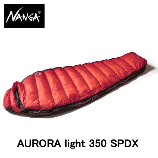 楽天登山とキャンプ用品のさかいや（A）NANGA（ナンガ）・AURORA LIGHT 350 SPDX / オーロラライト350SPDX（レギュラーサイズ）（N13P）【30％OFF】【お取寄せになります】【登山】【キャンプ】【シュラフ】【寝袋】【ダウン】【防災用品】