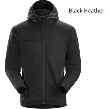 ◎アークテリクス 15376・Covert Hoody Men's/コバートフーディ メンズ（Black Heather）L07049500