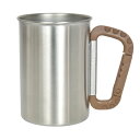 (e)ベルモント(BM-151)・ステンミリタリーマグ450ベージュ【キャンプ】【焚火】【エコープラザ】
