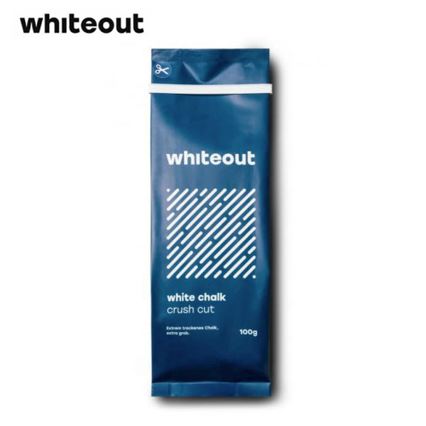 (1)whiteout ホワイトアウト クラッシュカット 100g WO001【クライミングチョーク・ボルダリングチョー..