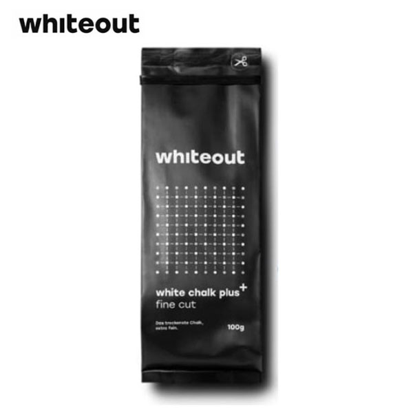 (1)whiteout ホワイトアウト ファインカット プラス 100g WO008【クライミングチョーク・ボルダリングチョーク】【滑り止め】【ケトルベル ウエイトリフティング リフティングチョーク 体操 懸垂 リフティング デットリフト ポール】